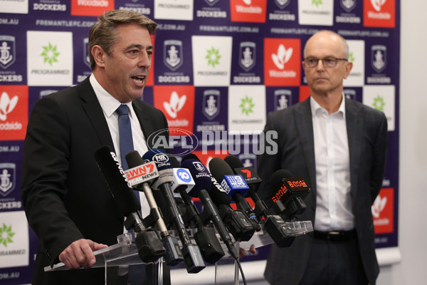 AFL 2019 Media - Ross Lyon Press Conference - A-29021597