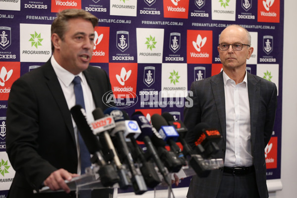 AFL 2019 Media - Ross Lyon Press Conference - A-29022309
