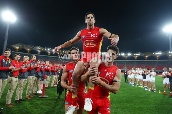 AFL 2019 Round 23 - Gold Coast v GWS - 709208