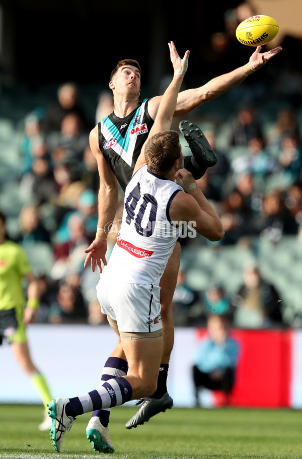 AFL 2019 Round 23 - Port Adelaide v Fremantle - 709642