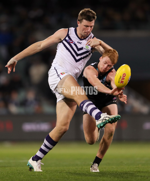 AFL 2019 Round 23 - Port Adelaide v Fremantle - 709871