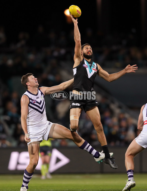 AFL 2019 Round 23 - Port Adelaide v Fremantle - 709884