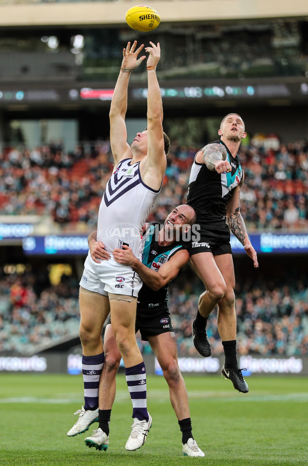 AFL 2019 Round 23 - Port Adelaide v Fremantle - 709933