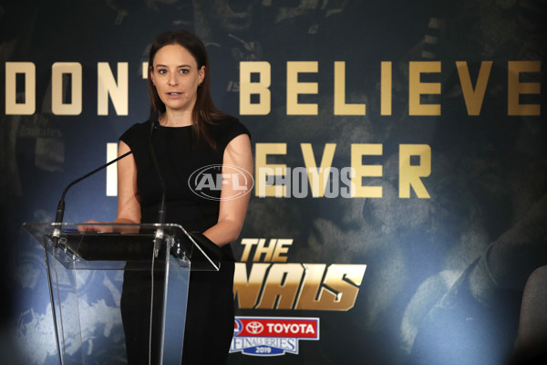 AFL 2019 Media - Toyota AFL Finals Series Launch - 711367