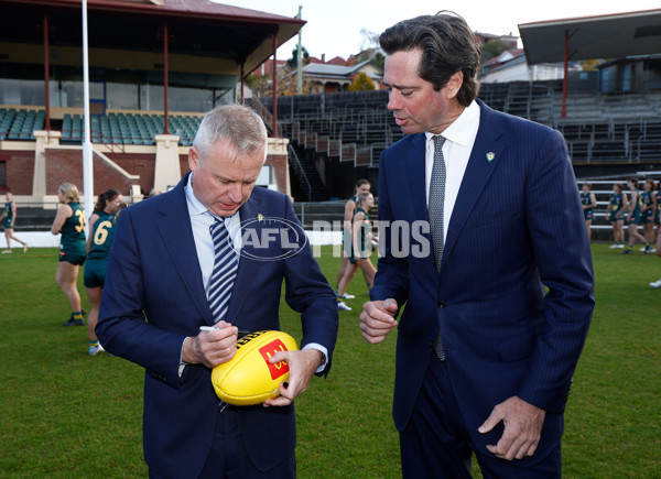 AFL 2023 Media - Tasmanian Team Announcement - A-29431509