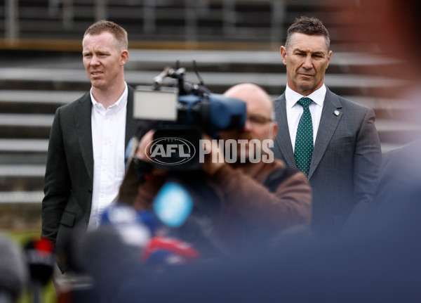 AFL 2023 Media - Tasmanian Team Announcement - A-29449076