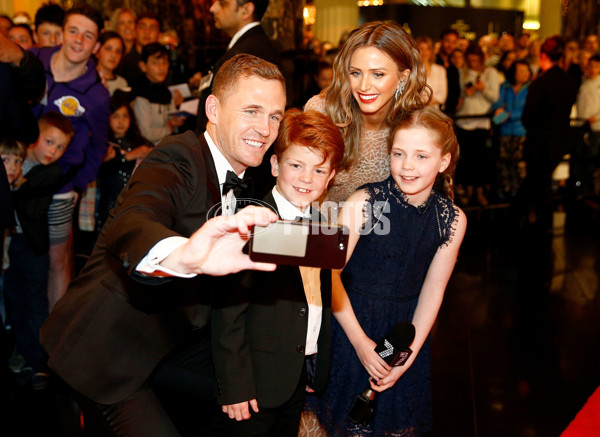 AFL 2018 Media - Swisse Brownlow Red Carpet Arrivals - 633381