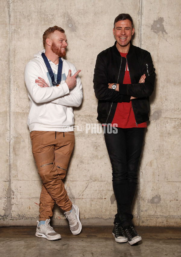 AFL 2018 Portraits - Adam Cooney and Matthew Richardson - 633791