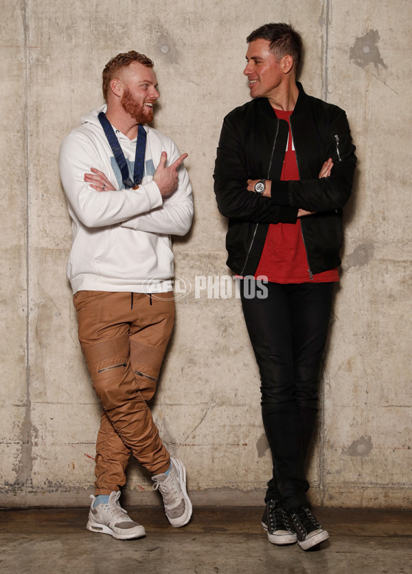 AFL 2018 Portraits - Adam Cooney and Matthew Richardson - 633790