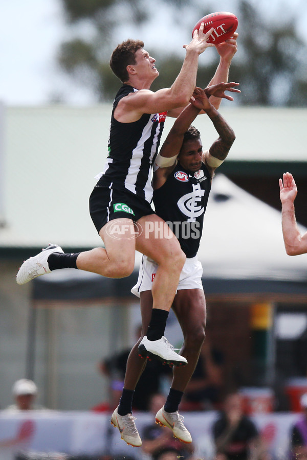 AFL 2019 JLT Community Series - Collingwood v Carlton - 653265