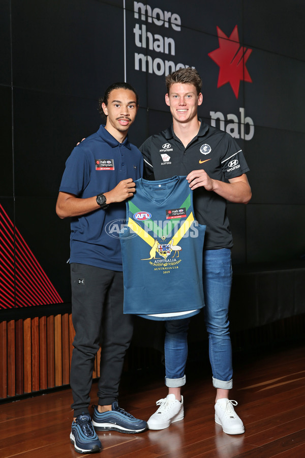 AFL 2019 Media - NAB AFL Academy Jumper Presentation - 664653