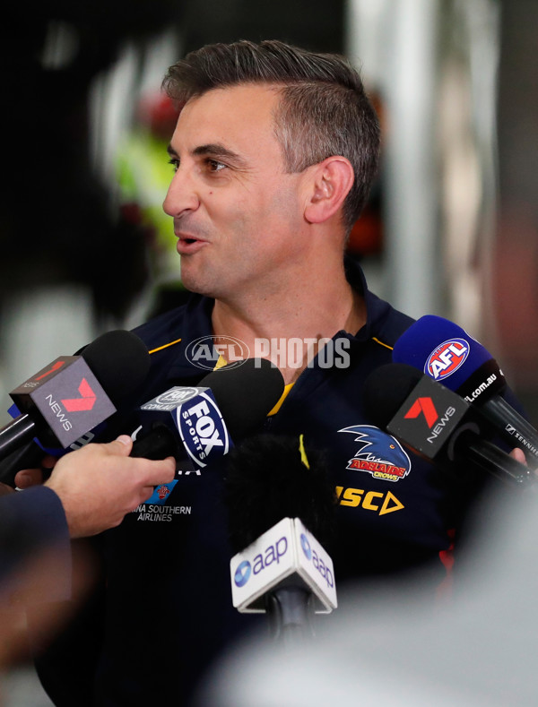 AFL 2017 Media - Adelaide Crows Arrive in Melbourne - 555523