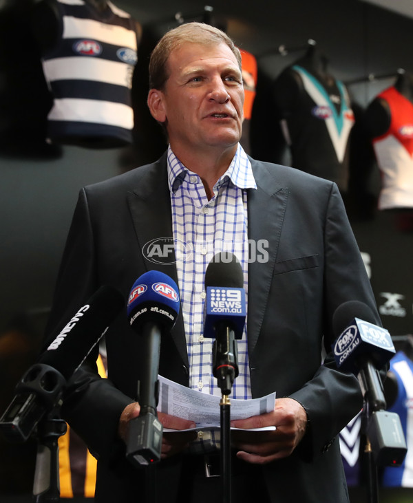 AFL 2018 Media - Michael Christian Press Conference 050218 - 566845