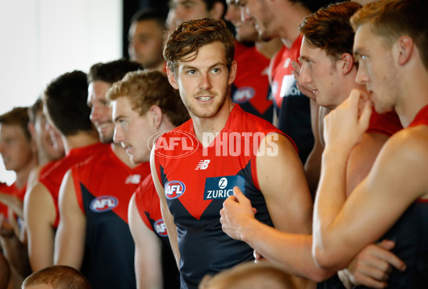 AFL 2018 Media - Melbourne Demons Team Photo Day - 567973