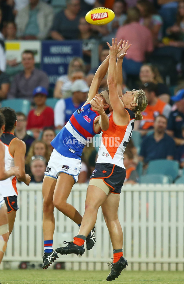 AFLW 2018 Rd 06 - GWS Giants v Western Bulldogs - 573772