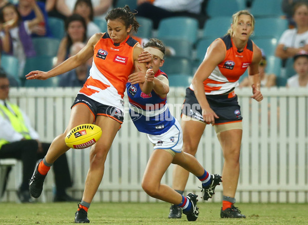 AFLW 2018 Rd 06 - GWS Giants v Western Bulldogs - 573770