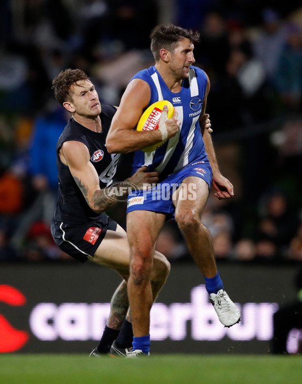 AFL 2018 Round 04 - North Melbourne v Carlton - 583101