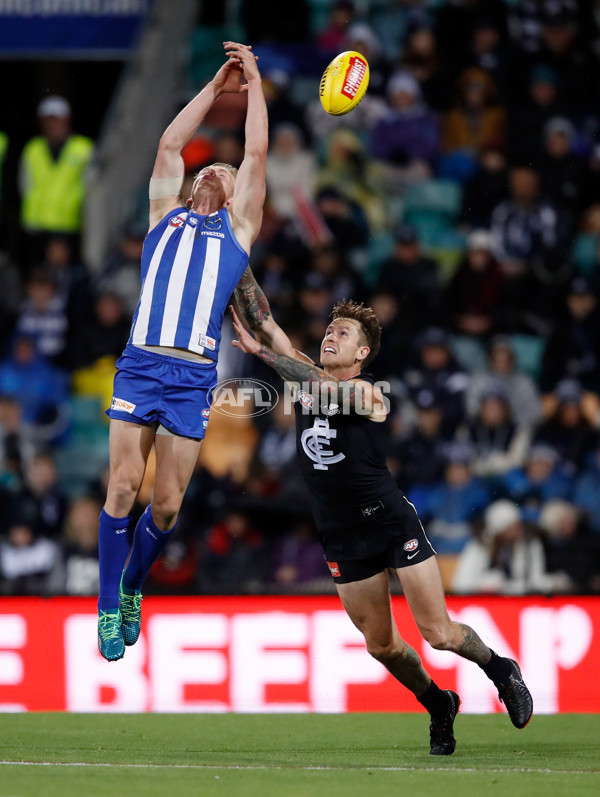 AFL 2018 Round 04 - North Melbourne v Carlton - 583054