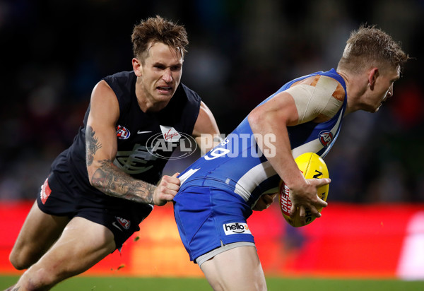 AFL 2018 Round 04 - North Melbourne v Carlton - 583103