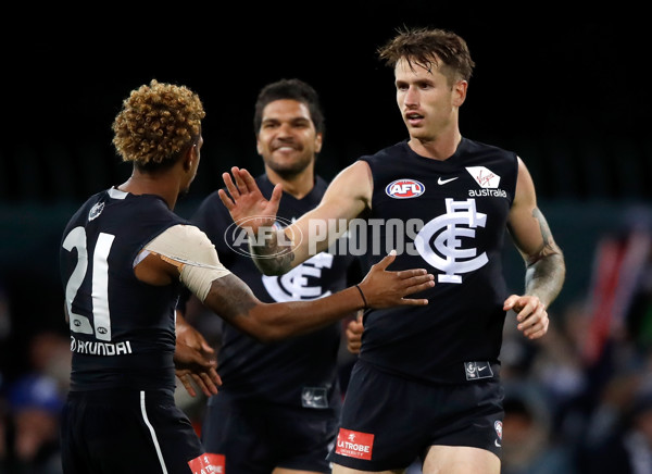 AFL 2018 Round 04 - North Melbourne v Carlton - 583121