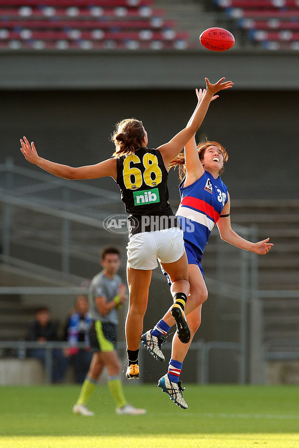 VFLW 2018 Round 01 - Western Bulldogs v Richmond - 588992