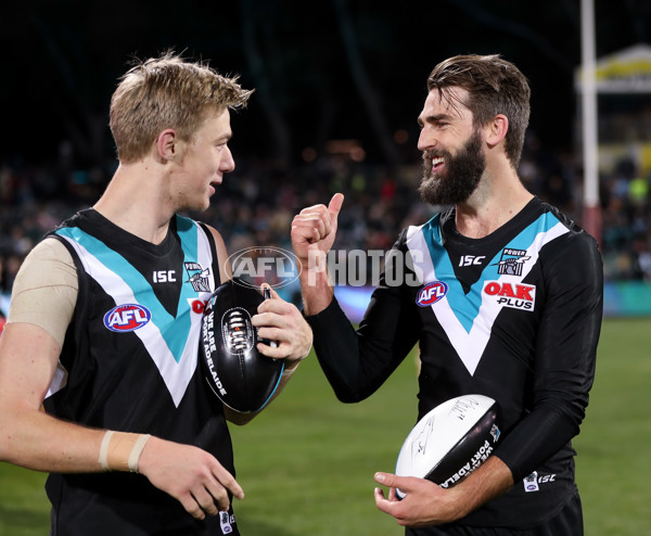 AFL 2018 Round 14 - Port Adelaide v Melbourne - 602871