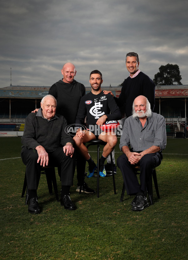 AFL 2018 Media - Kade Simpson CFC 300 Club - 604288