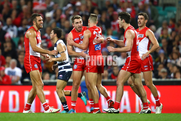 AFL 2018 Round 16 - Sydney v Geelong - 607218