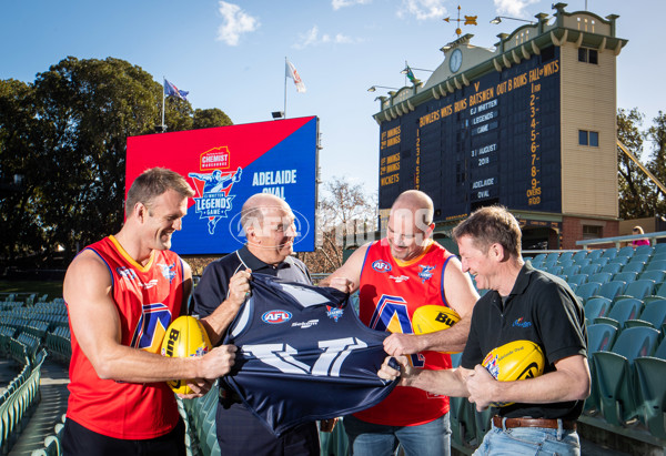 AFL 2018 Media - EJ Whitten Legends Game Launch - 609683