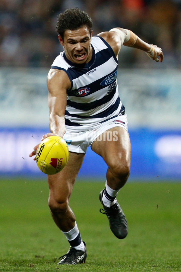 AFL 2018 Round 18 - Geelong v Melbourne - 613194