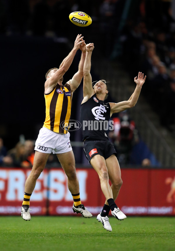 AFL 2018 Round 18 - Carlton v Hawthorn - 613470