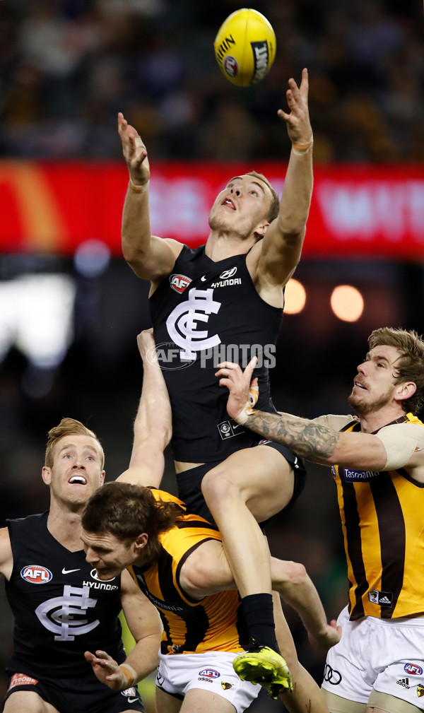 AFL 2018 Round 18 - Carlton v Hawthorn - 613661