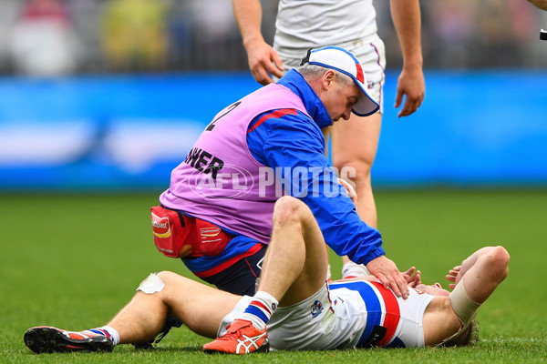 AFL 2018 Round 18 - West Coast v Western Bulldogs - 613749