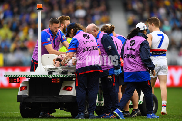 AFL 2018 Round 18 - West Coast v Western Bulldogs - 613753