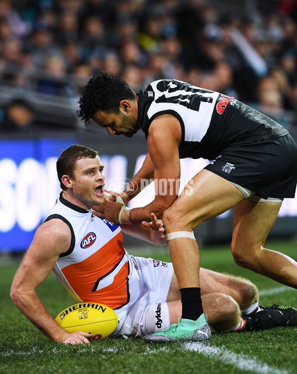 AFL 2018 Round 18 - Port Adelaide v GWS - 613885