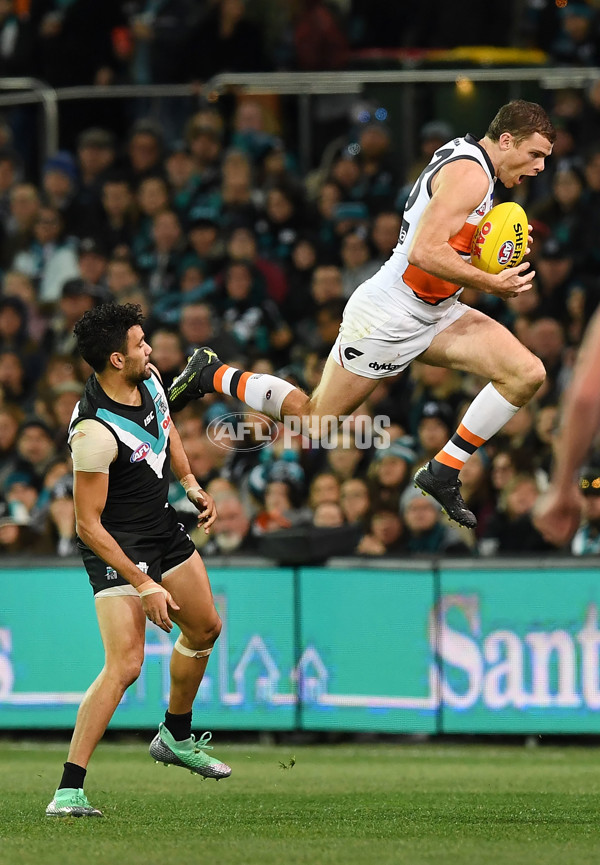 AFL 2018 Round 18 - Port Adelaide v GWS - 613889