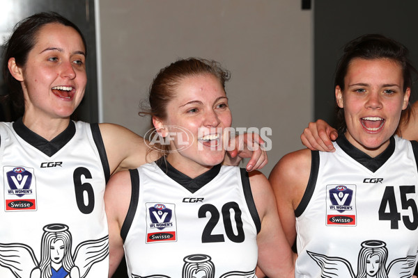 VFLW 2018 Round 11 - Southern Saints v Melbourne Uni - 613974