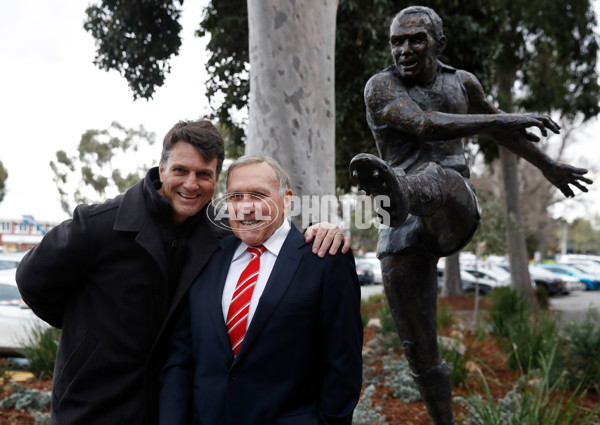 AFL 2018 Media - Bob Skilton Sculpture Unveiling - 614360