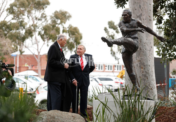 AFL 2018 Media - Bob Skilton Sculpture Unveiling - 614383