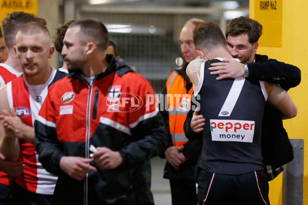 AFL 2018 Round 20 - St Kilda v Western Bulldogs - 617694