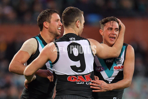 AFL 2018 Round 21 - Port Adelaide v West Coast - 619852