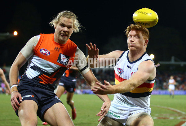 AFL 2018 Round 21 - GWS v Adelaide - 620271