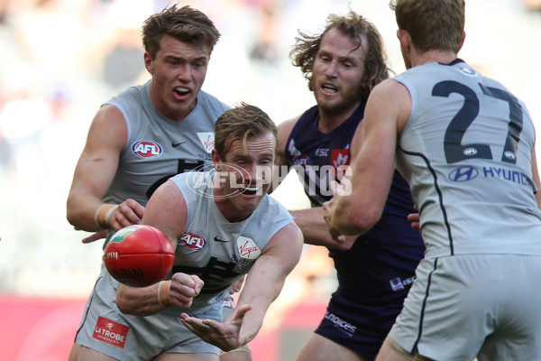 AFL 2018 Round 21 - Fremantle v Carlton - 620887