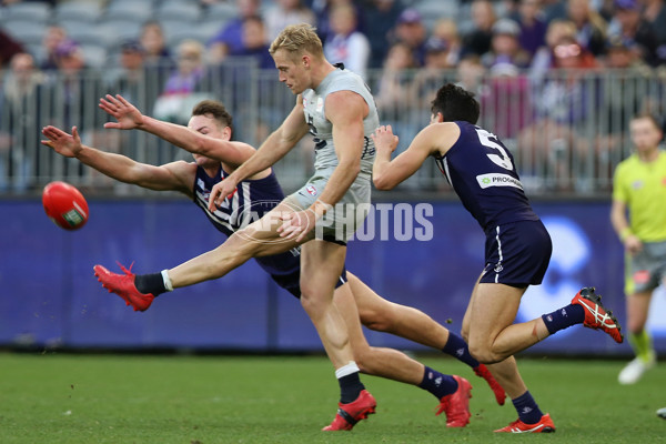 AFL 2018 Round 21 - Fremantle v Carlton - 621206