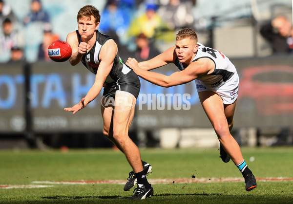 AFL 2018 Round 22 - Collingwood v Port Adelaide - 621905