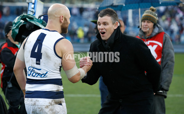 AFL 2018 Round 22 - Geelong v Fremantle - 622156