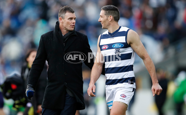 AFL 2018 Round 22 - Geelong v Fremantle - 622280