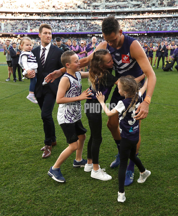 AFL 2018 Round 23 - Fremantle v Collingwood - 624419