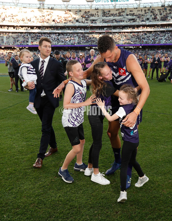 AFL 2018 Round 23 - Fremantle v Collingwood - 624421