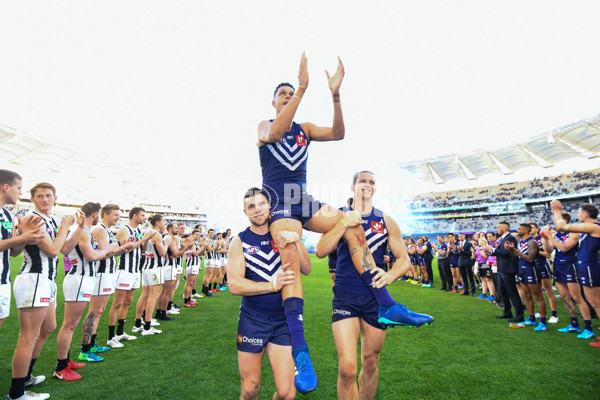 AFL 2018 Round 23 - Fremantle v Collingwood - 624558